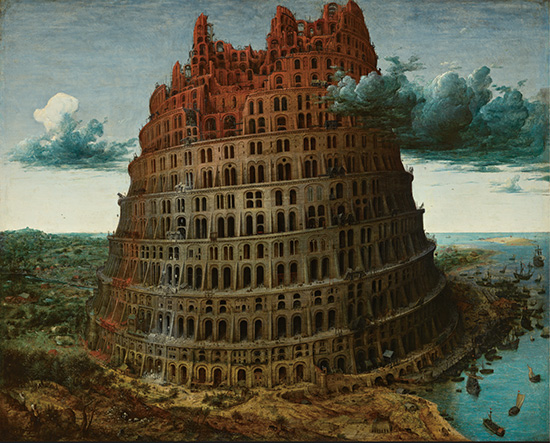ピーテル・ブリューゲル1世「バベルの塔」